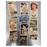 27 1957 Topps baseball cards