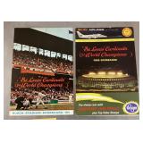 1965 & 1968 St Louis Cardinals scorecards