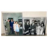 2 Stan Musial photos with JFK