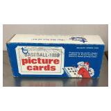 Box of 1989 Topps baseball cards