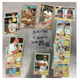 17 St Louis Cardinals baseball cards