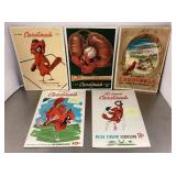 5 St Louis Cardinals scorecards