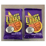 2 Sealed 93-94 Fleer Ultra basketball card packs