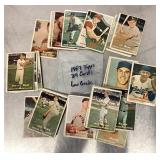 39 1957 Topps baseball cards