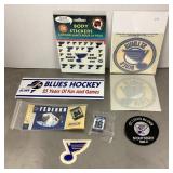 St Louis Blues collectibles lot