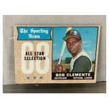 1968 Roberto Clemente baseball card