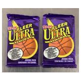 2 Sealed 93-94 Fleer Ultra basketball card packs