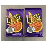 2 Sealed 93-94 Fleer Ultra basketball card packs