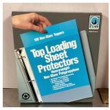 Box of Top Loading Sheet Protectors