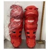Riddell youth catchers shin guards