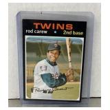 Rod Carew 1971 Topps baseball card