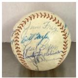 Autographed baseball