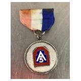 1953 sterling silver baseball medal