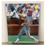 Tom Herr autographed photo