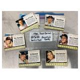 50 1961 Post Cereal baseball cards