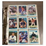 1992 Donruss Baseball Card Set in binder