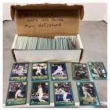 Box of 2001 Topps Baseball Cards