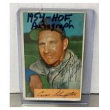 Autographed Enos Slaughter baseball card