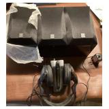 3 Yamaha speakers & Sony wireless headphones