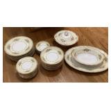 Group of Meito China dishes