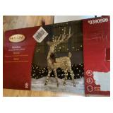 Light up reindeer outdoor decor