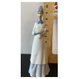 Porcelain woman figure
