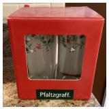 Pfaltzgraff Winterberry glass set of 4
