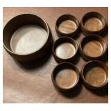 Walnut salad set