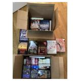 2 boxes of books