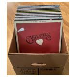 Box of LPs