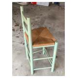 Counter height ladderback chair
