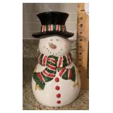 Snowman cookie jar