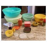 Group of Tupperware