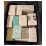 Large tote of boxed Precious Moments