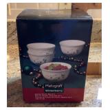 Pfaltzgraff Winterberry dessert bowl set