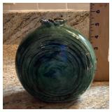 Signed studio pottery vase