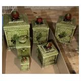 Ceramic canister set