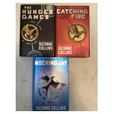 3 Hunger Games hardcover books