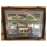 Framed Busch Stadium photos McGuireï¿½s 70 home run