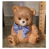 Teddy bear cookie jar