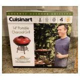 NEW Cuisinart portable charcoal grill
