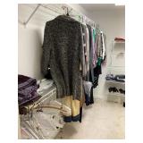 Contents of clothes closet