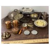 Silver plate and copper