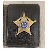 Florida Crime Comission badge in wallet