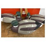 3 duck decoys
