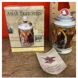 Budweiser Asian tiger stein