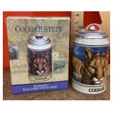 Budweiser cougar stein