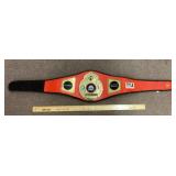 Boxing bantam weight champion belt