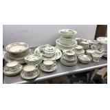 Large lot of Indian Tree pattern dishes