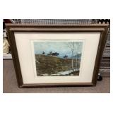 Signed art print by Gordon Phillips